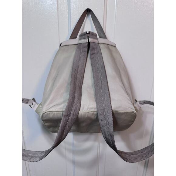 Auth Vintage Prada Cream Ivory Nylon Backpack Mini - Picture 5 of 16